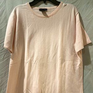 Westbound peach sweater shirt